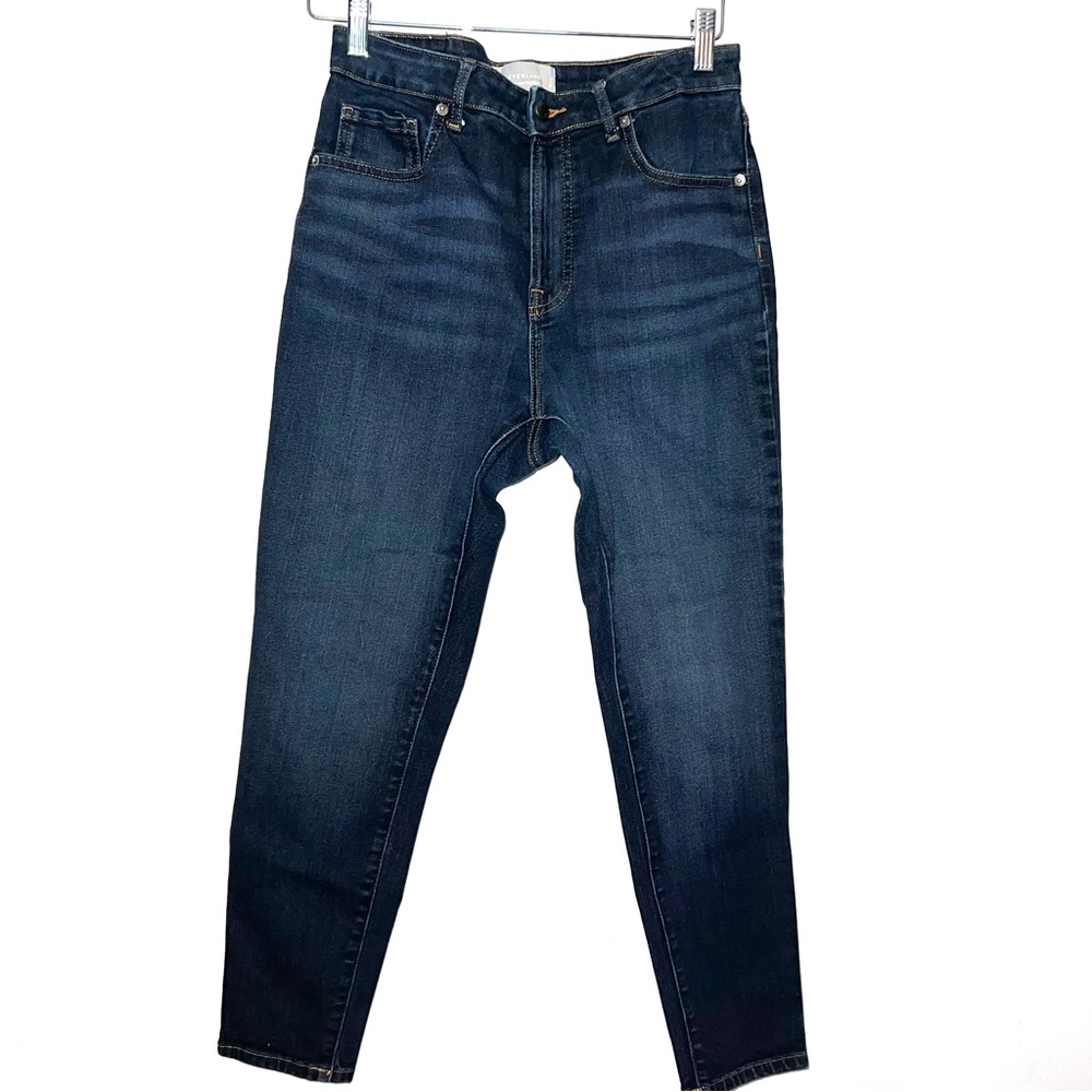 Everlane Women's SZ 30 Dark Blue Curvy High-Rise Skinny Jeans Capsule